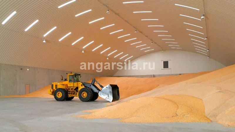 производство промышленного ангара