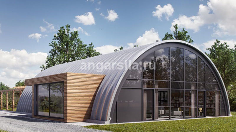 бескаркасный быстровозводимое офисное здание